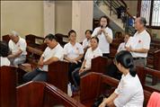 Các Gx báo cáo hoạt động Bác ái