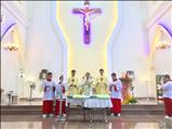 Trao ban bí tích Khai Tâm cho các dự tòng