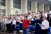 Các thành viên tham dự bế mạc Tuần lễ Giáo lý 2019