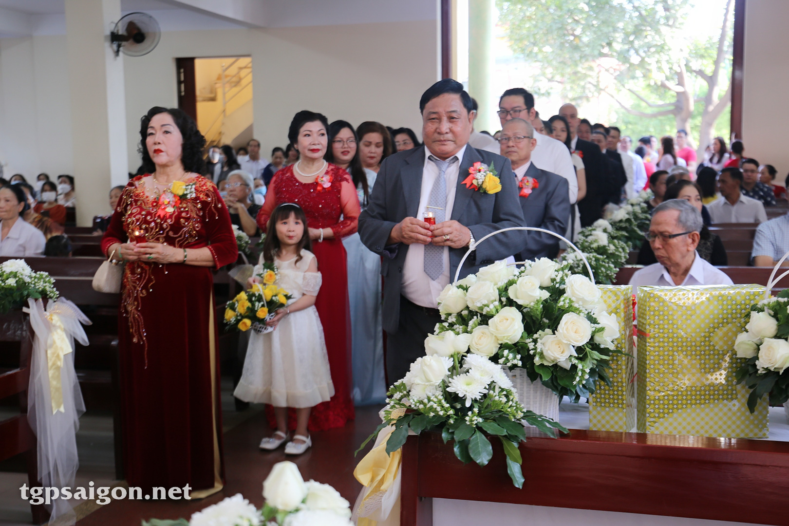 Giáo xứ Tân Chí Linh: Thánh lễ kỷ niệm Hôn phối ngày 1-1-2023