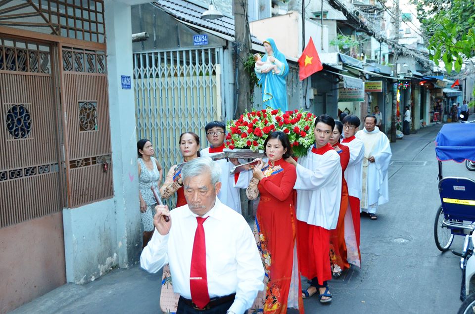 Giáo xứ Vĩnh Hòa: Mừng bổn mạng ca đoàn Thánh Mẫu