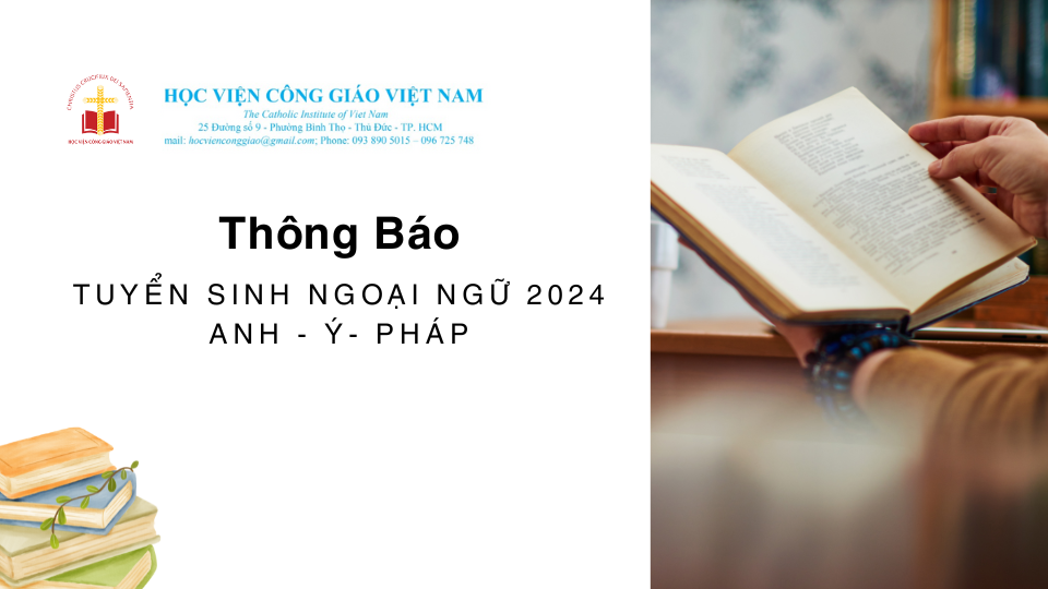 Thông Báo Chương Trình Tuyển Sinh Ngoại Ngữ 2024