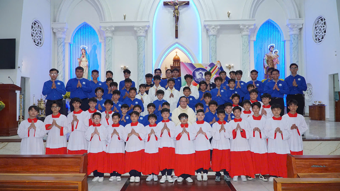 Giáo xứ Bình An: Thánh lễ kính Thánh Gioan Bosco, mừng Bổn mạng Ban Lễ sinh