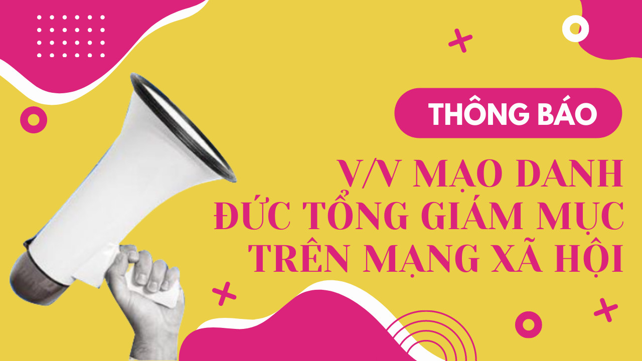 Thông báo: V/v mạo danh Đức Tổng Giám mục trên mạng xã hội