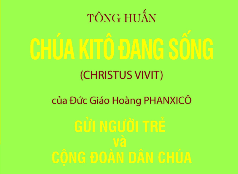 Phát hành Tông huấn: "Chúa Kitô đang sống"