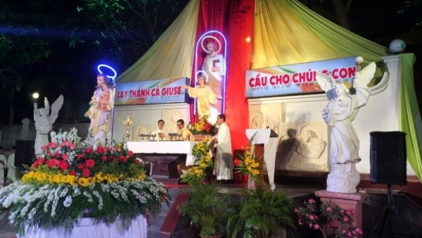Giáo xứ Chí Hòa: Mừng lễ Thánh Cả Giuse