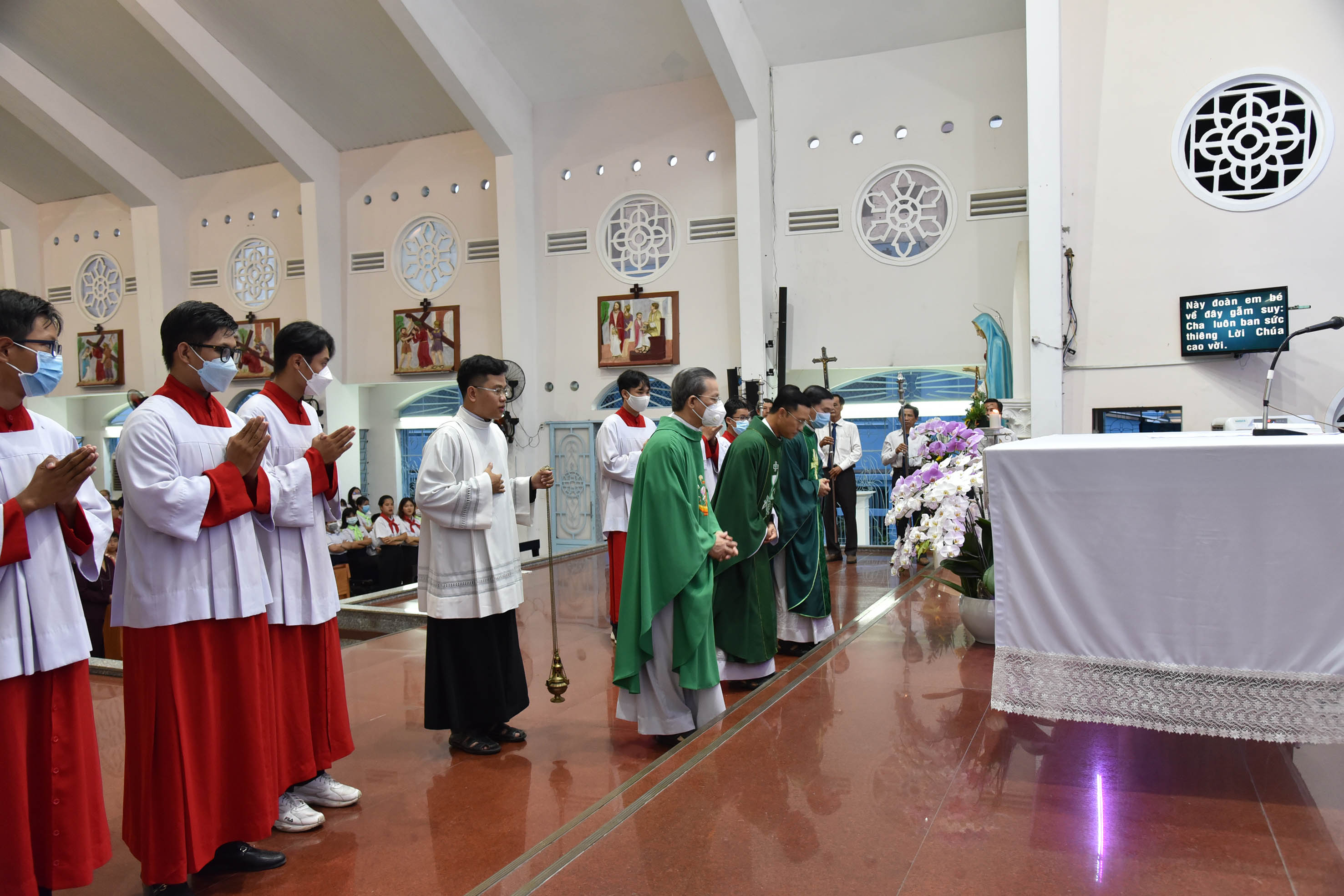 Giáo xứ Bình An: Thánh lễ tạ ơn mừng Linh mục tân phó xứ