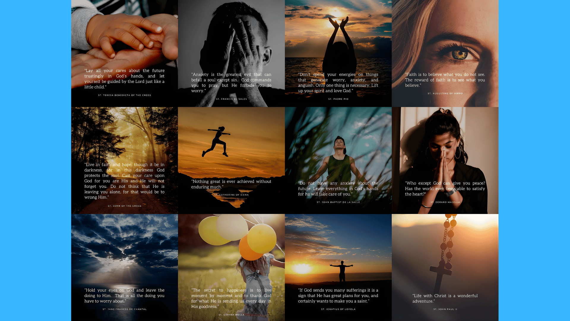 Năm Mới thêm tin yêu hy vọng nhờ lời khuyên của các vị Thánh