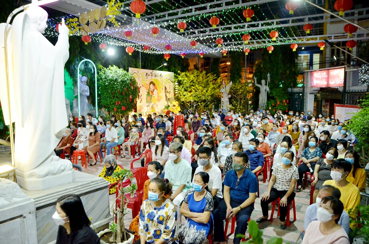 Giáo xứ Vĩnh Hòa: Thánh lễ Giao thừa Nhâm Dần 2022