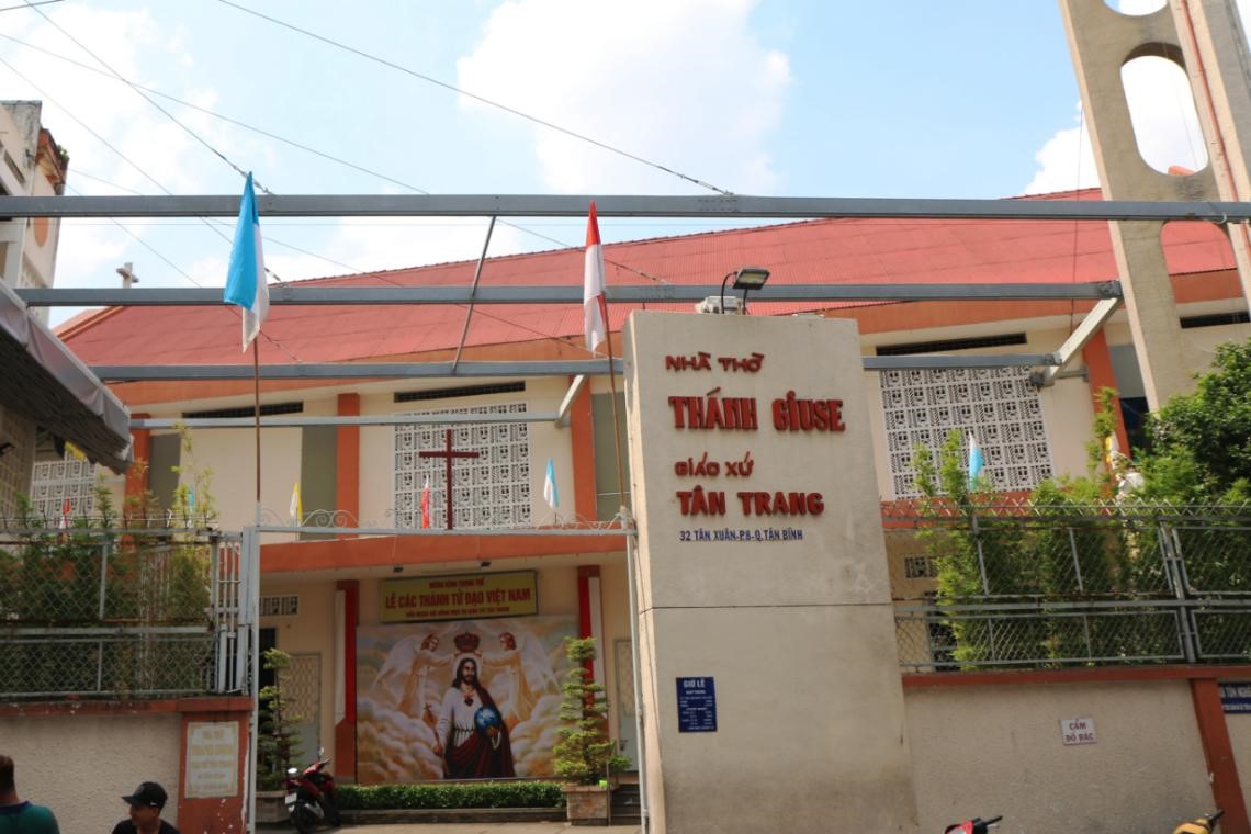Giáo xứ Tân Trang: Tượng Thánh Giuse, dấu ấn thời gian