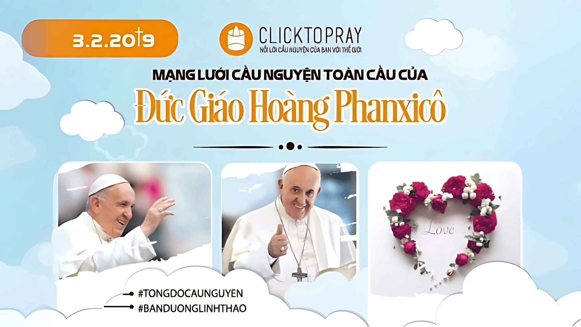 Tông Đồ Cầu Nguyện: Ngày 03/3/2019