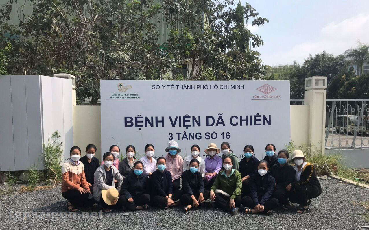 Đón 5 tu sĩ và đưa 35 tu sĩ lên đường phục vụ tại Bệnh viện điều trị Covid số 16 và Quận Tân Bình