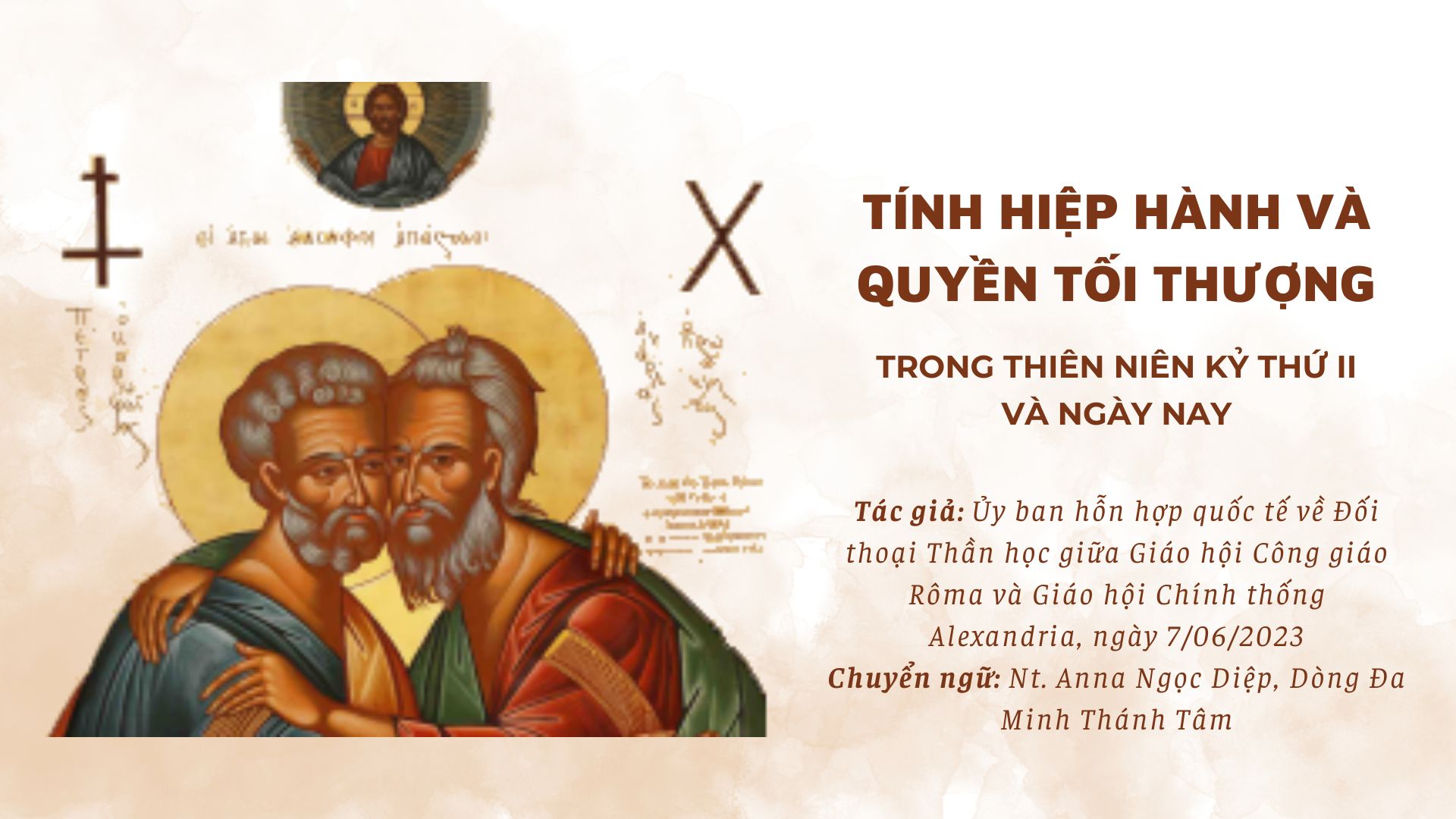 Tính Hiệp Hành và Quyền Tối Thượng trong thiên niên kỷ thứ II và ngày nay