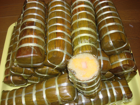 Bánh Tét “nhà làm”