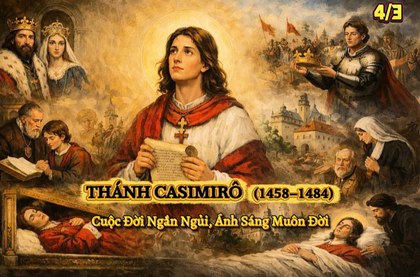 Thánh Casimirô (1458–1484): Cuộc đời ngắn ngủi, ánh sáng muôn đời