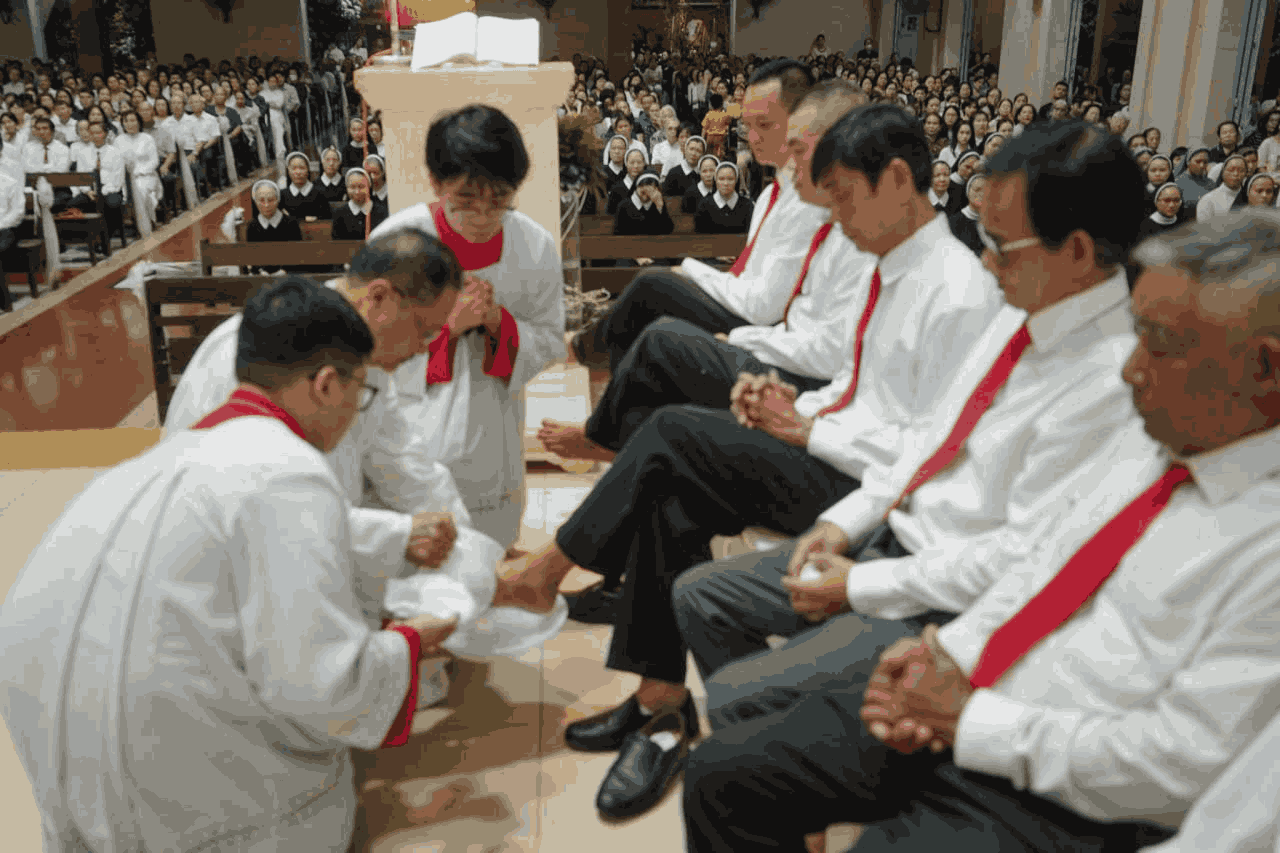 Giáo xứ Hòa Hưng: Thánh lễ Tiệc Ly 2026