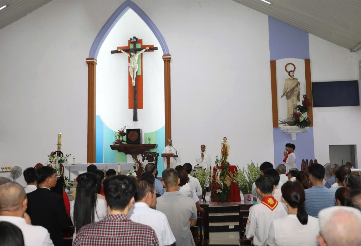 Giáo xứ Nhân Hòa: Thánh lễ kính Thánh Giuse Thợ - Bổn mạng Giáo khu 6