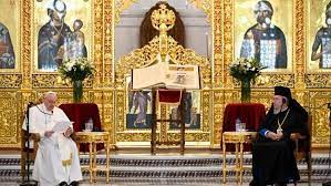 ĐTC Phanxicô gặp gỡ Đức Thượng phụ Chrysostomos II và Thánh Hội đồng