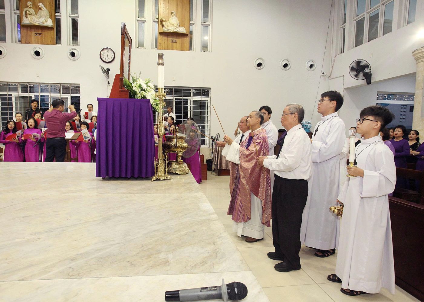 Giáo xứ Tân Việt: Lễ giỗ 35 năm Cha cố Đaminh Vũ Đức Triêm