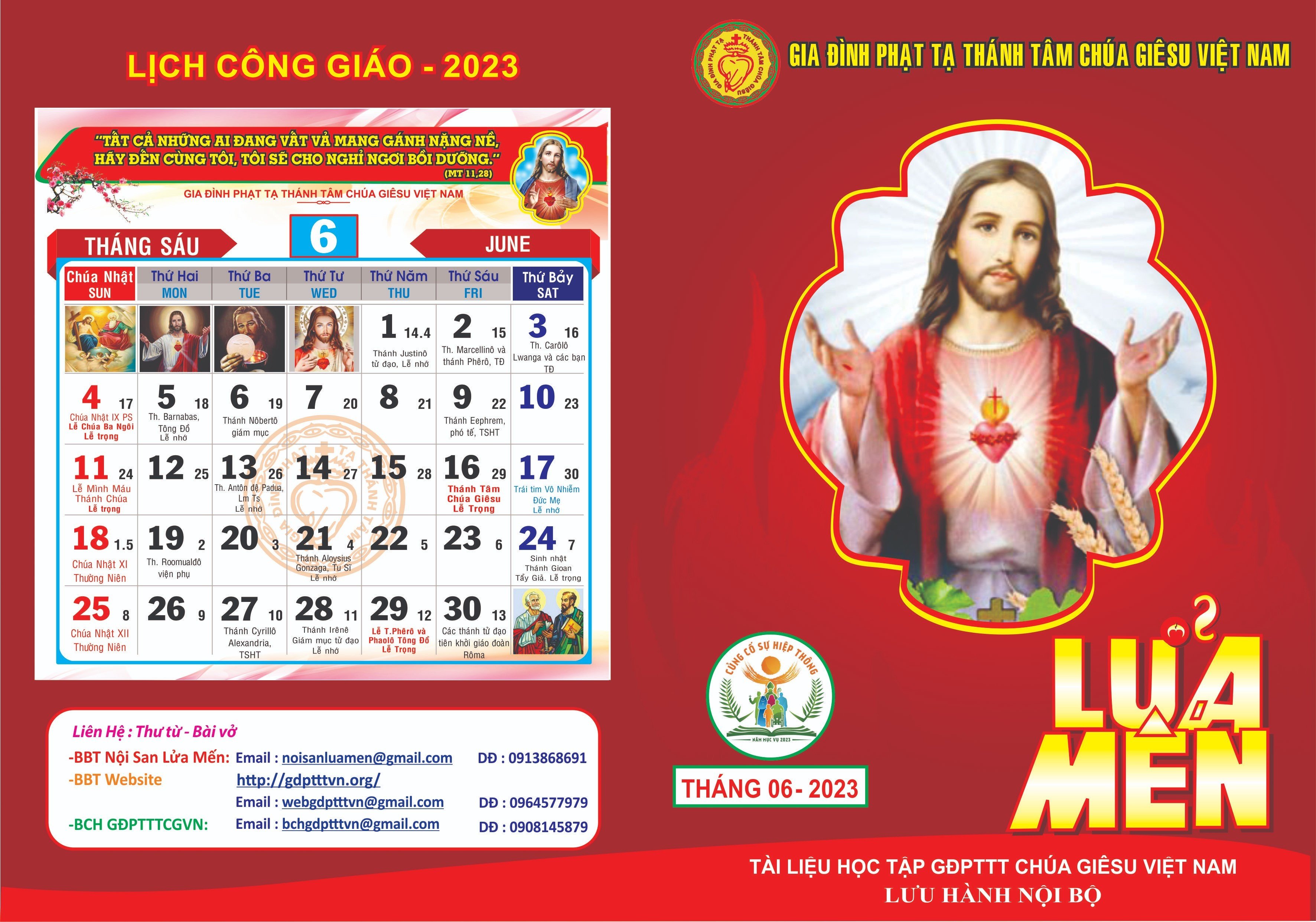 Nội san Lửa Mến tháng 06.2023