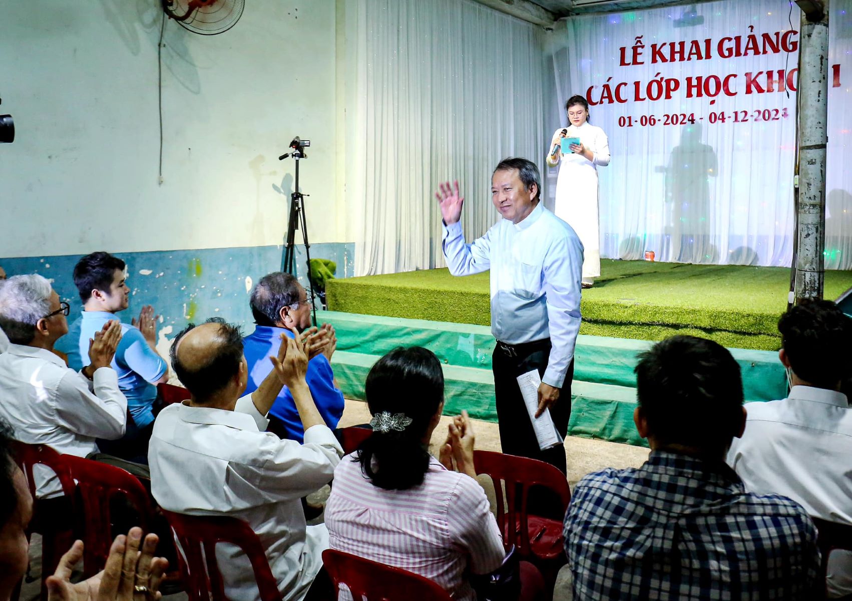Giáo xứ Tân Phú Hòa: Khai giảng các lớp học (khóa 1-2024)