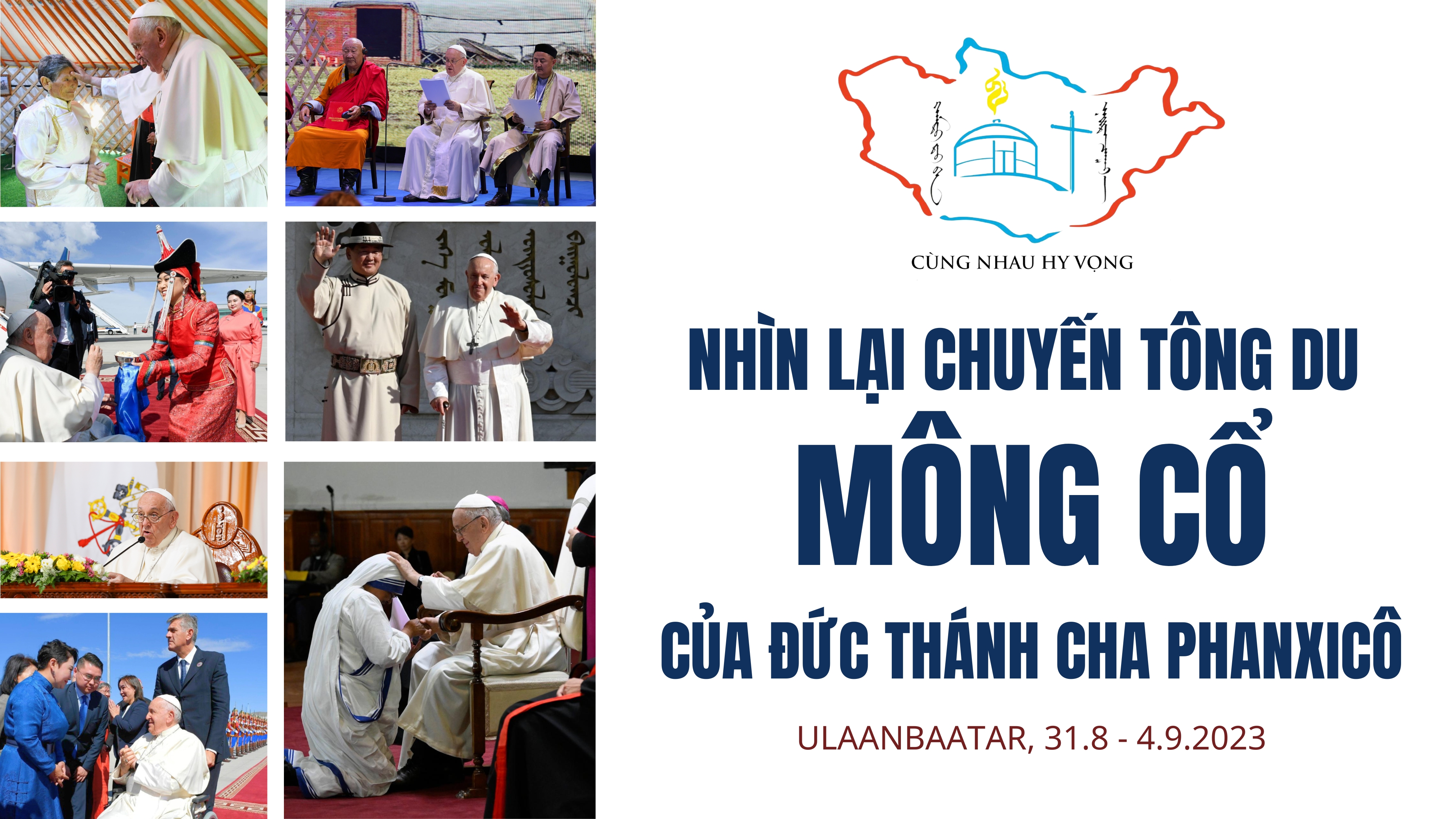 Nhìn lại chuyến tông du Mông Cổ của Đức Thánh Cha Phanxicô
