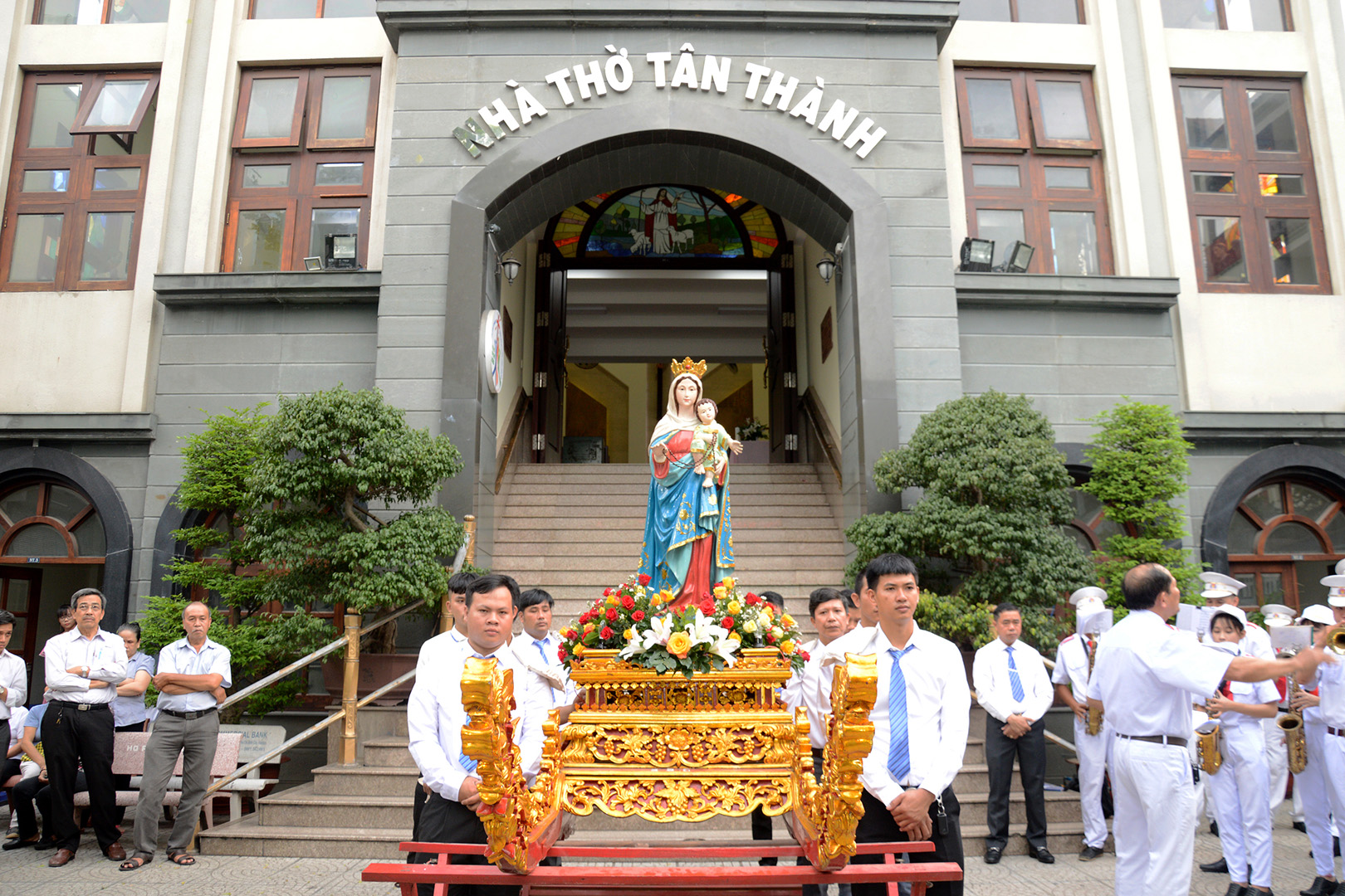 Giáo xứ Tân Thành: Mừng trọng thể Đức Mẹ Mân Côi ngày 4-10-2020