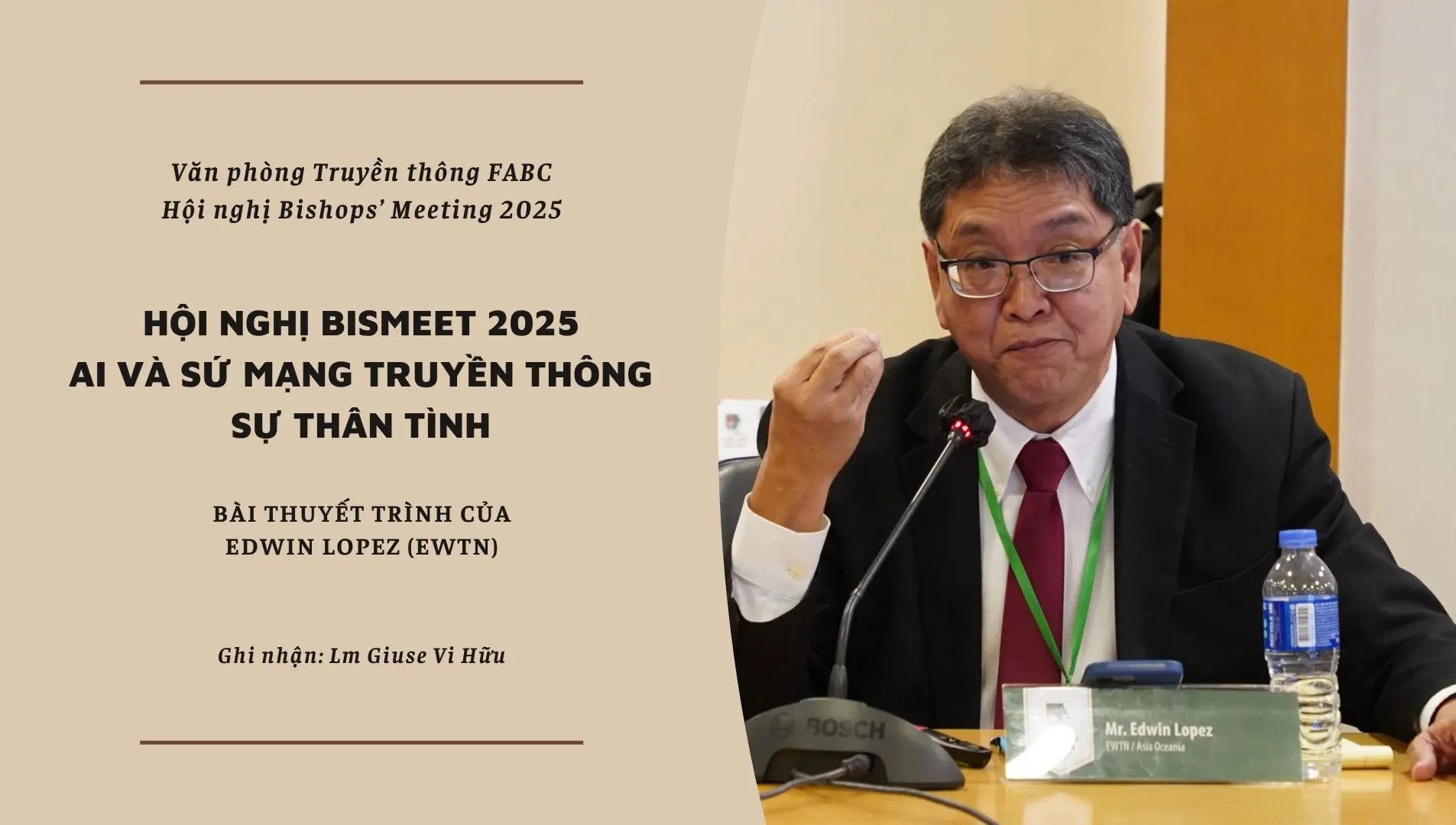 Hội nghị Bismeet 2025 - AI và Sứ mạng truyền thông sự thân tình