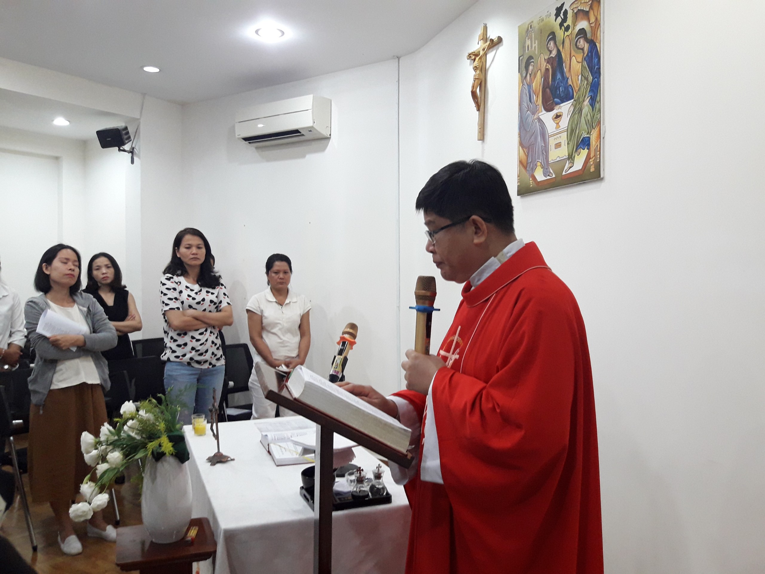 Thánh lễ tạ ơn bế giảng khóa học Chăm sóc các gia đình bị tổn thương