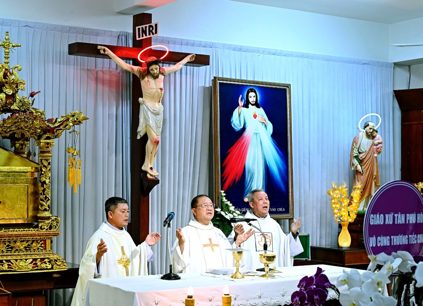 Giáo hạt Phú Thọ dâng Thánh lễ cầu nguyện cho cha cố Giuse Nguyễn Văn Trọng