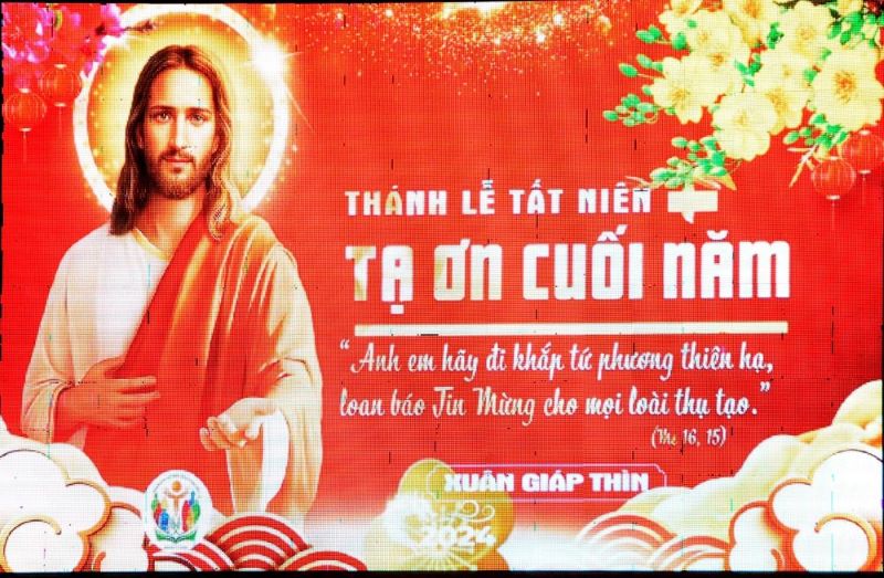 Giáo xứ  Tân Phú: Tổng kết năm cũ và thánh lễ Tạ ơn