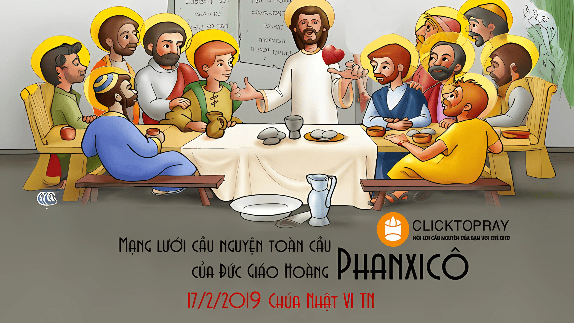Tông Đồ Cầu Nguyện: Ngày 17/02/2019