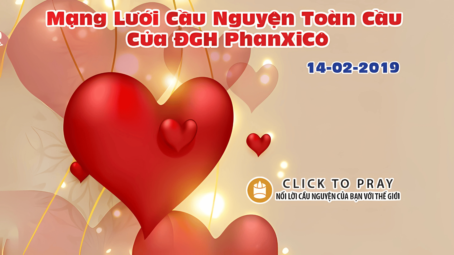 Tông Đồ Cầu Nguyện: Ngày 14/02/2019