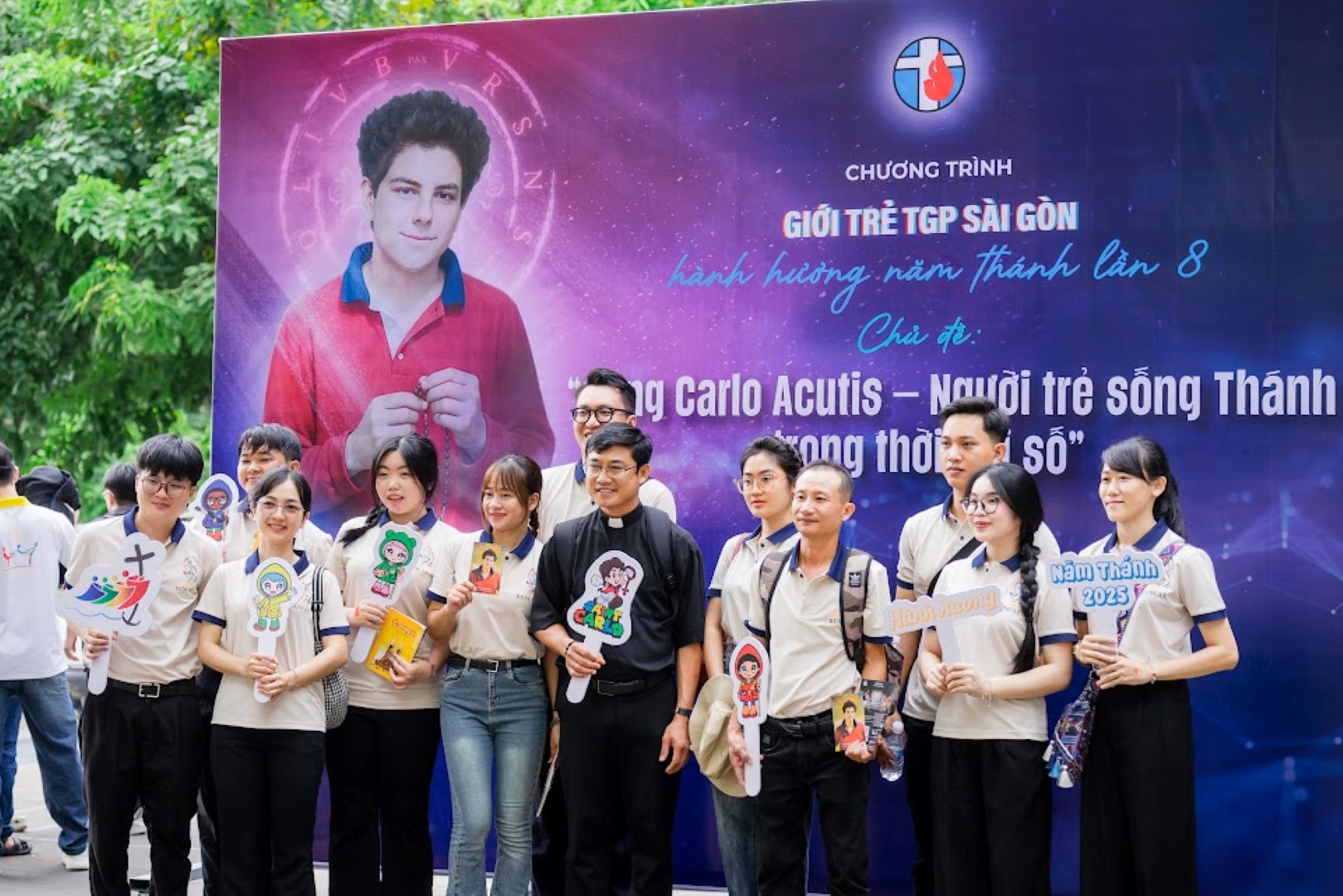 Ban Mục vụ Giới trẻ Tổng Giáo phận Sài Gòn hành hương lần thứ 8 trong Năm Thánh
