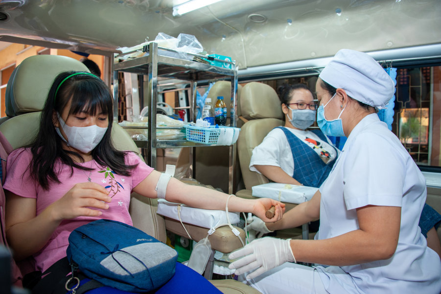 Giáo xứ Hà Đông: Trao ban giọt máu nghĩa tình