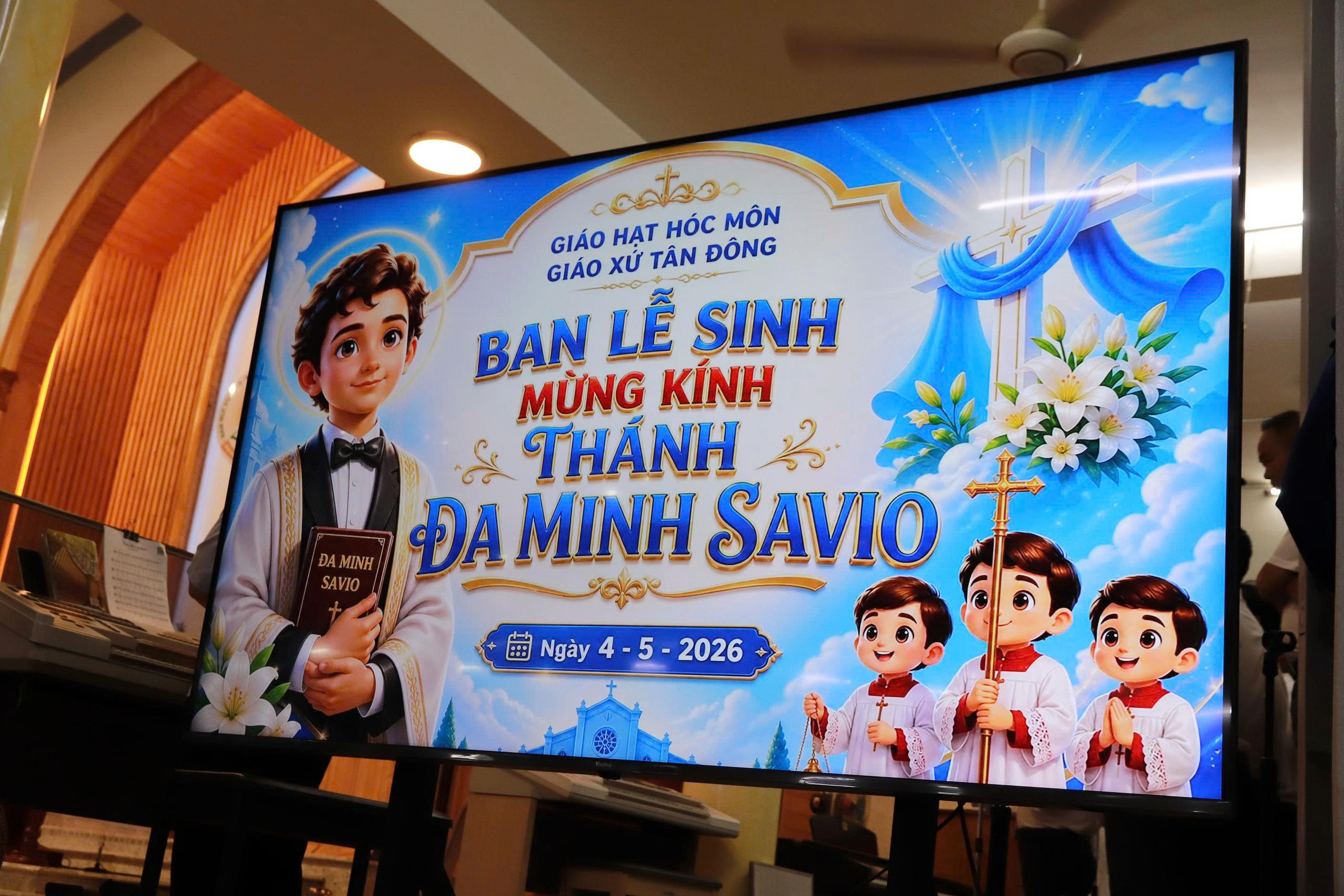 Giáo xứ Tân Đông: Ban Lễ Sinh mừng Bổn mạng - 2026