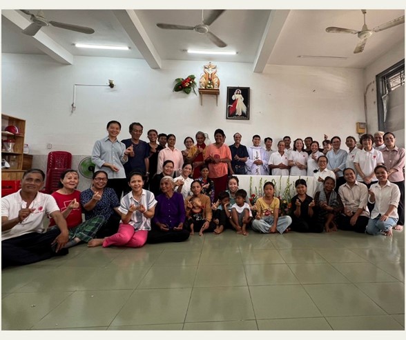 Caritas Tổng Giáo Phận Sài Gòn: Thánh lễ tại Mái ấm Hà Đông
