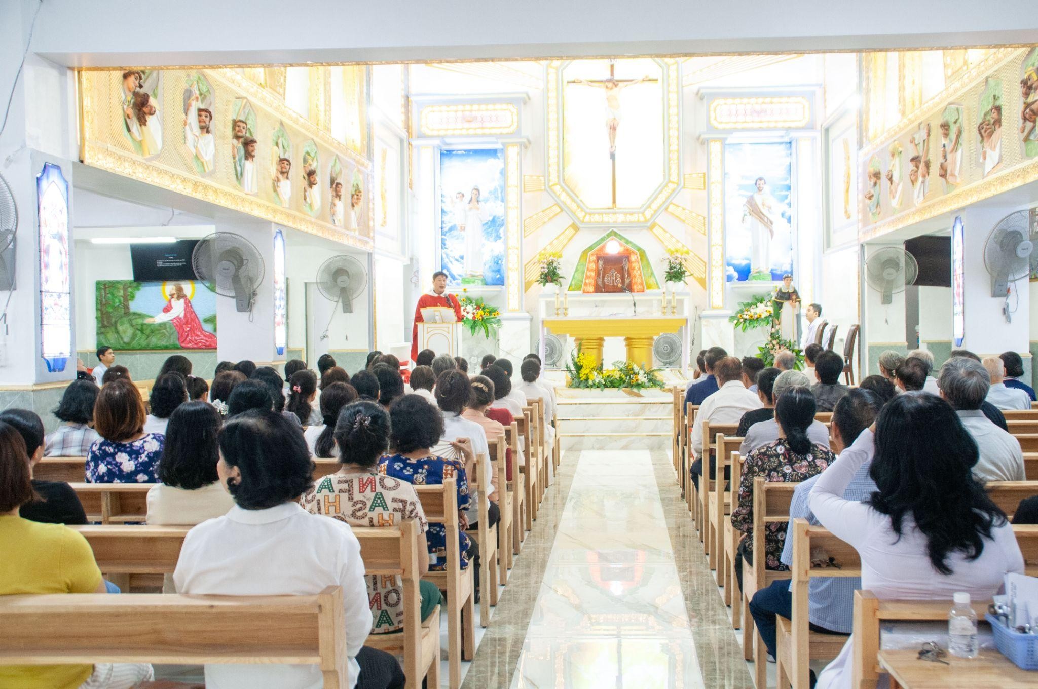 Giáo xứ Thăng Long: Thánh lễ mừng bổn mạng Huynh đoàn  giáo dân Đa Minh