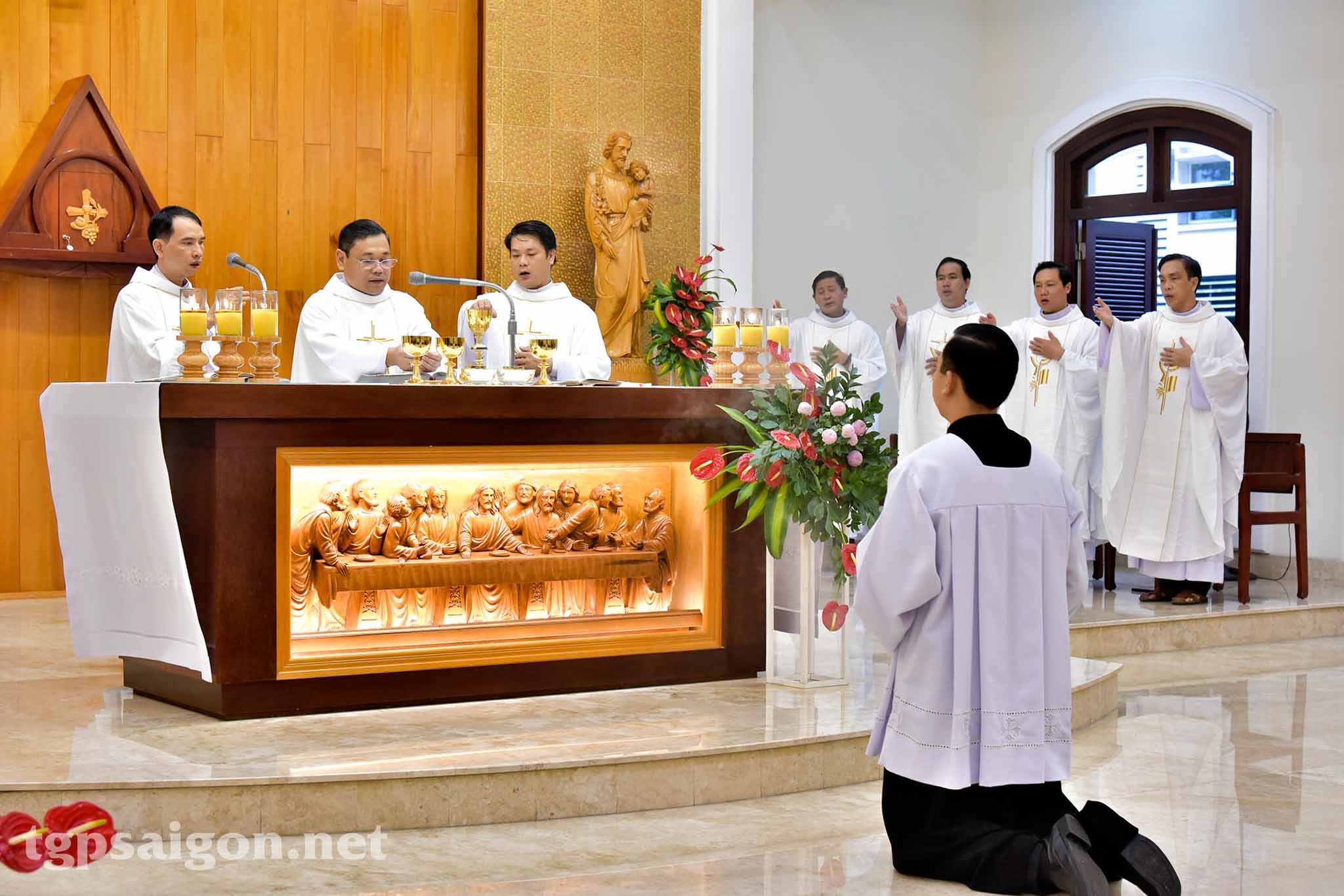 Đại Chủng viện Thánh Giuse: Quí linh mục Khóa 9 dâng lễ tạ ơn