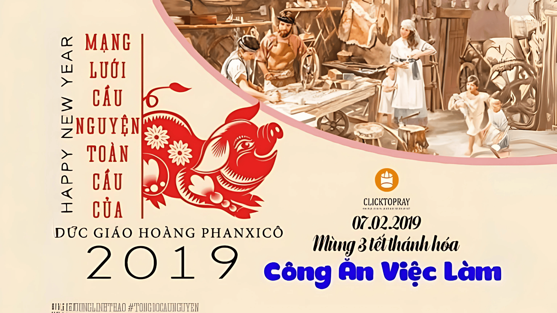 Tông Đồ Cầu Nguyện: Ngày 07/02/2019