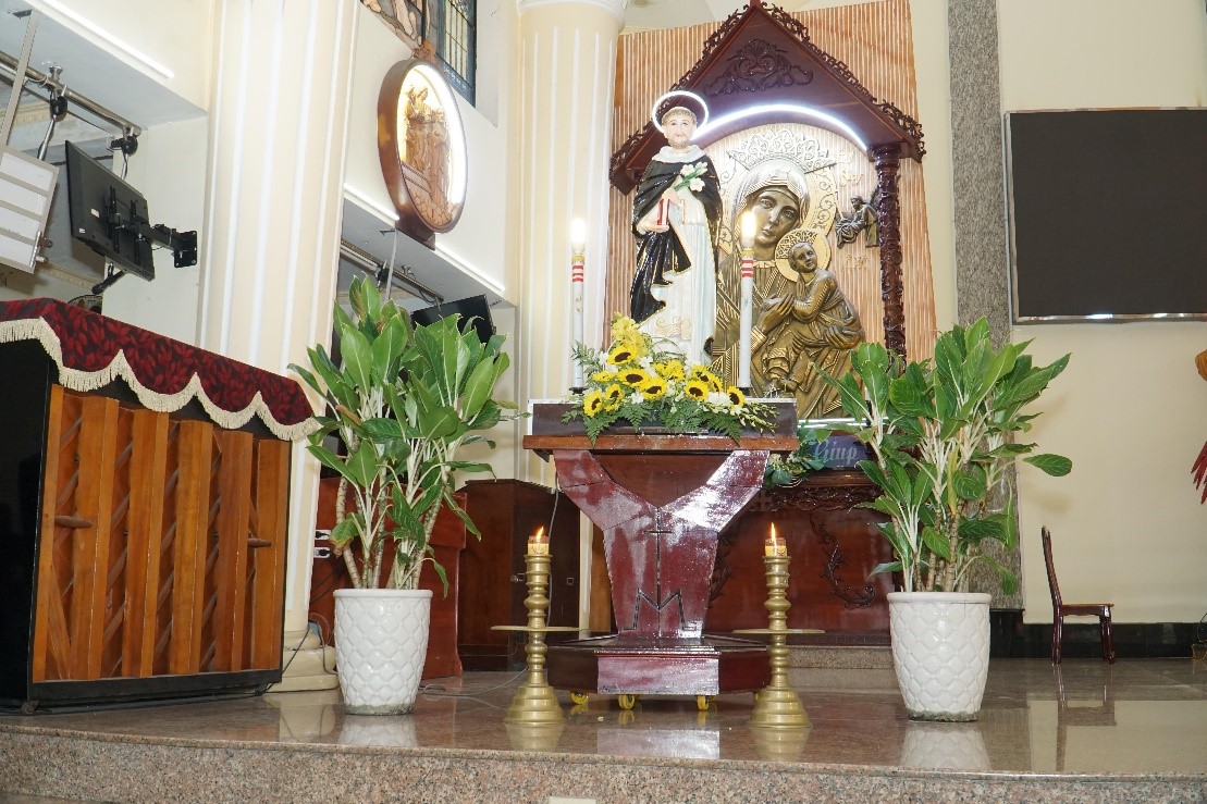 Giáo xứ Thạch Đà: Bổn mạng giáo họ Đa Minh