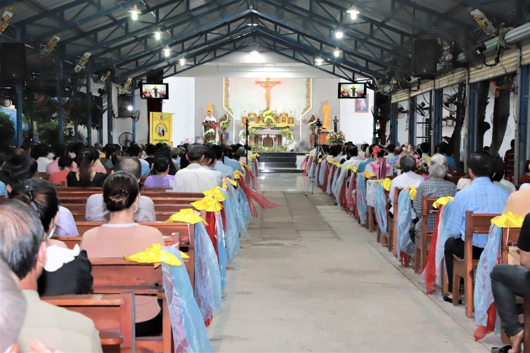 Huynh Đoàn Đaminh Nhà Bác Ái Vĩnh Lộc mừng lễ  thánh Martino, bổn mạng