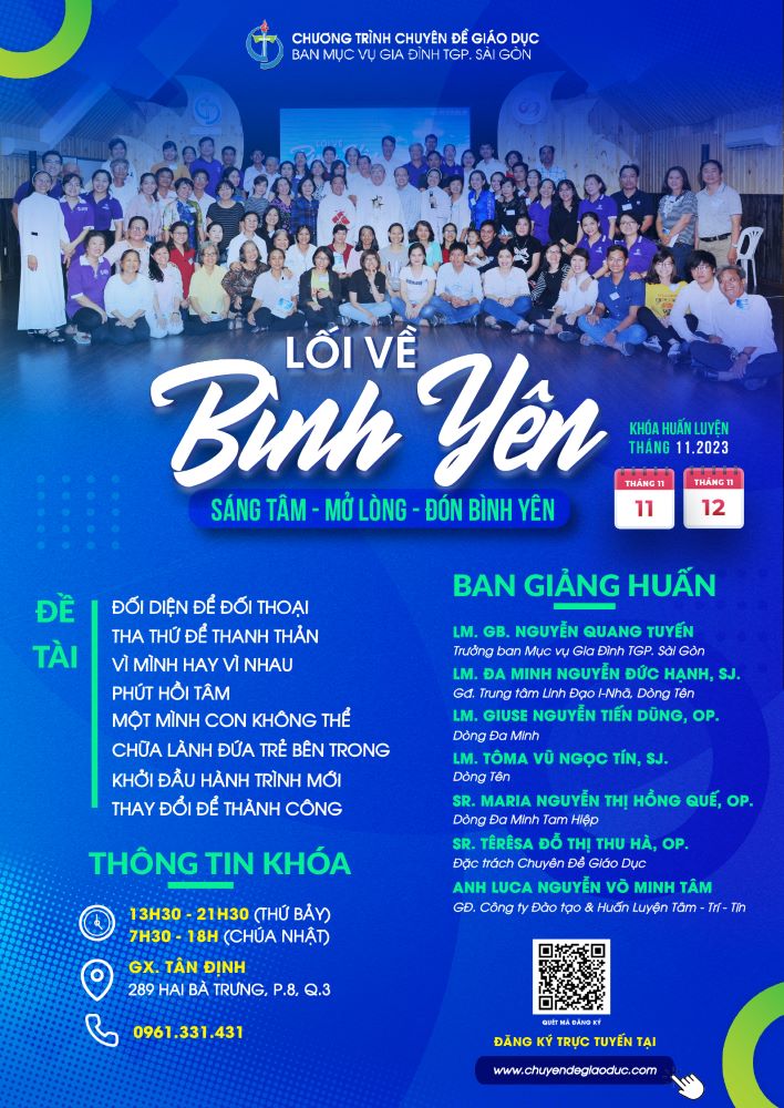 Khóa học “Lối Về Bình Yên”