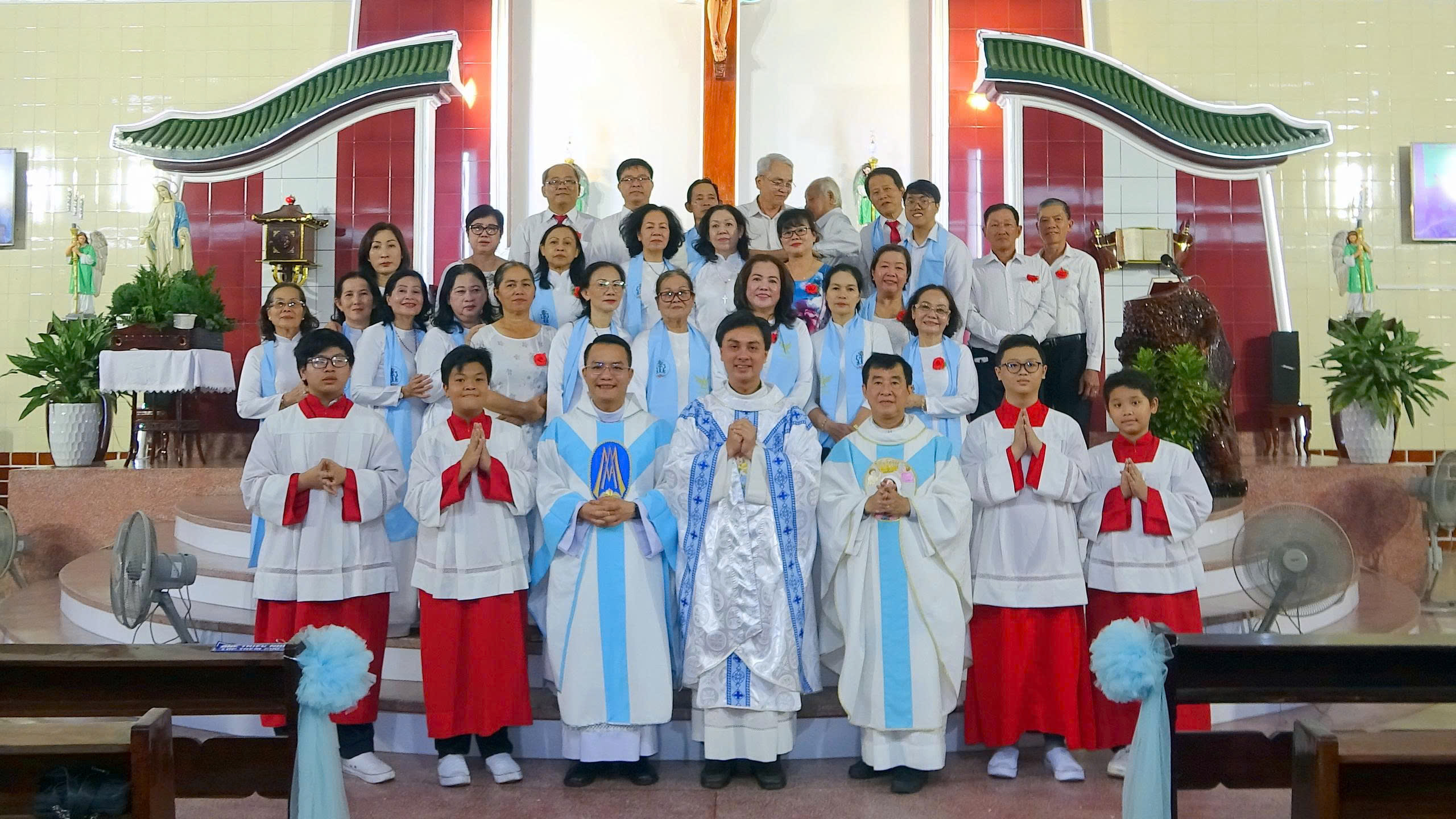 Giáo xứ Vĩnh Hội: Lễ Đức Mẹ Vô Nhiễm Nguyên Tội, bổn mạng giáo khu Vô Nhiễm