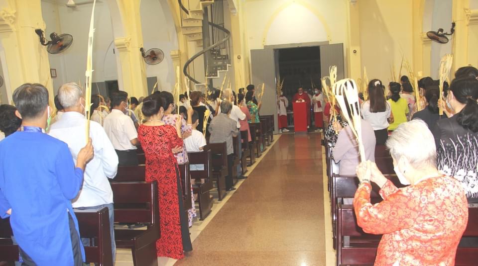 Nhà thờ Thủ Đức: Chúa nhật Lễ Lá 2022