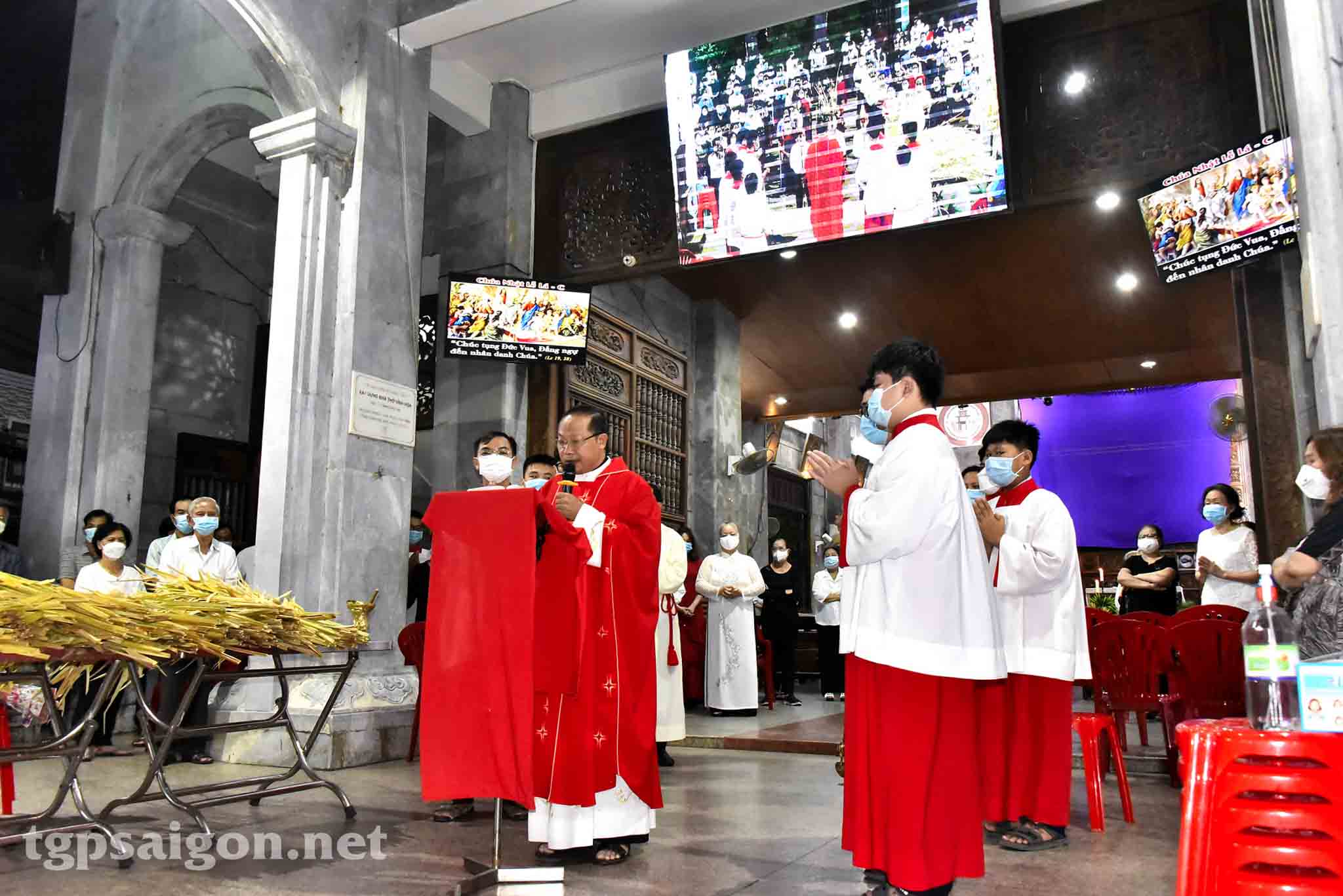 Giáo xứ Vĩnh Hòa: Chúa nhật Lễ Lá 2022