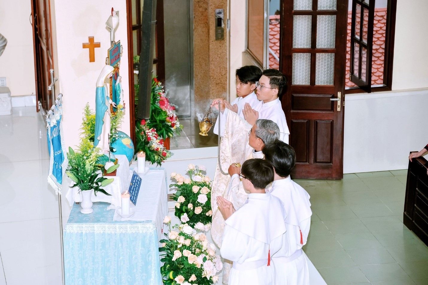 Gx. Hà Nội : Thánh lễ Truyền Tin