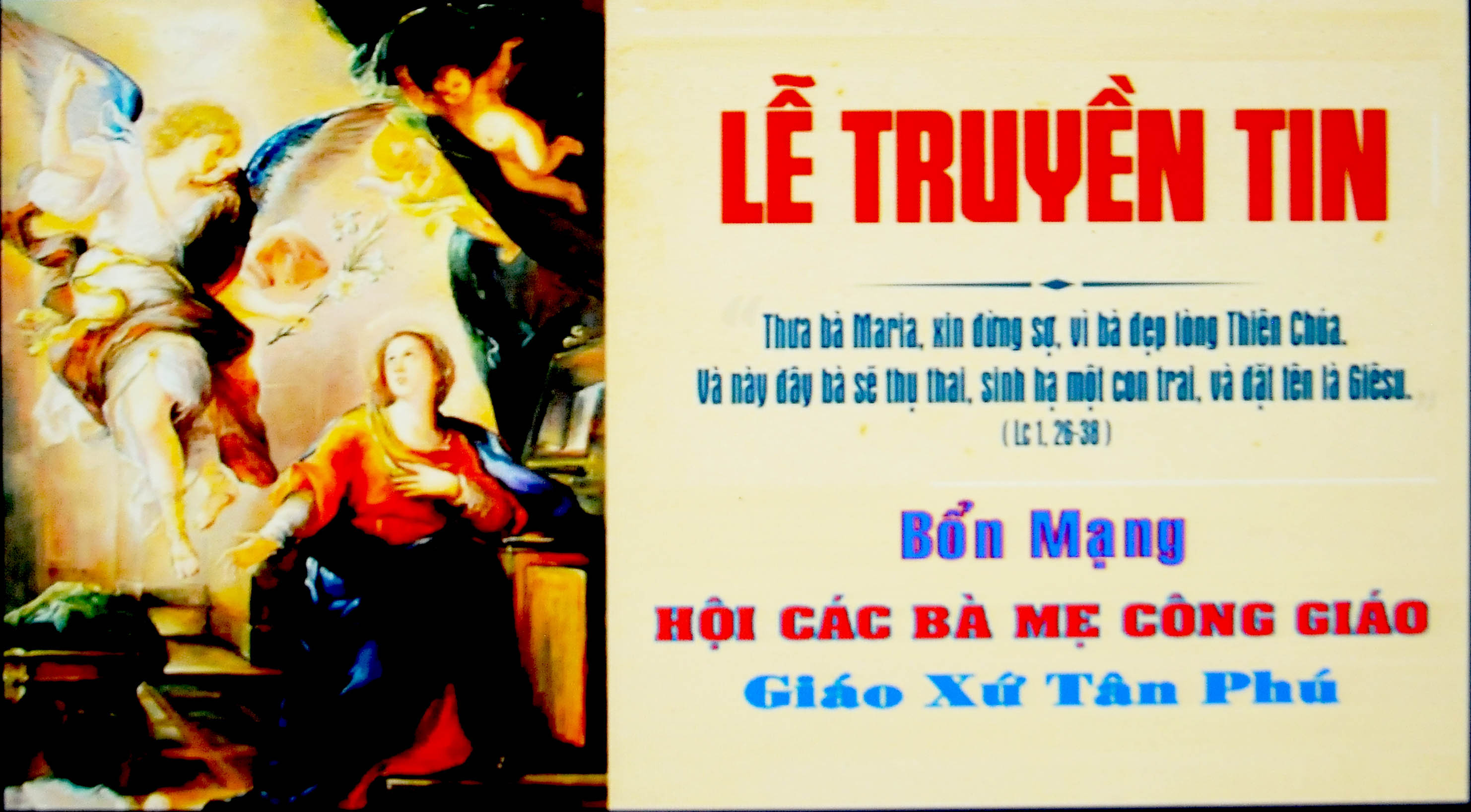 Gx. Tân Phú: Hội Các Bà Mẹ Công giáo mừng bổn mạng