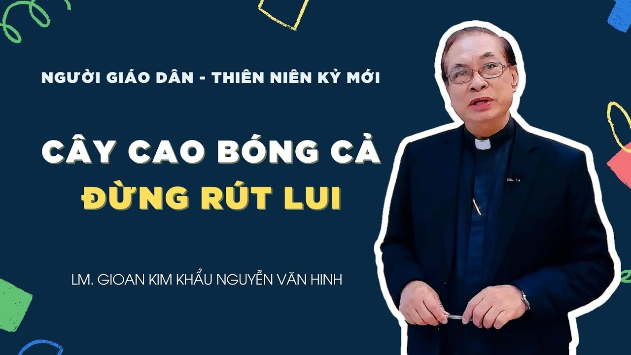 Người Giáo dân của Thiên niên kỷ mới: Cây cao bóng cả đừng rút lui