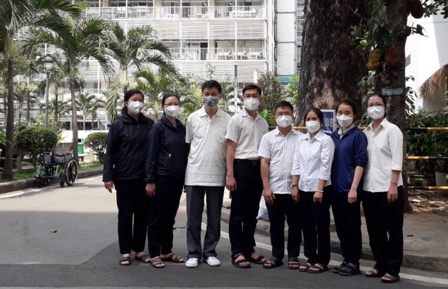 8 Tu sĩ đến phục vụ bệnh nhân nhiễm Covid tại Bệnh viện Chợ Rẫy